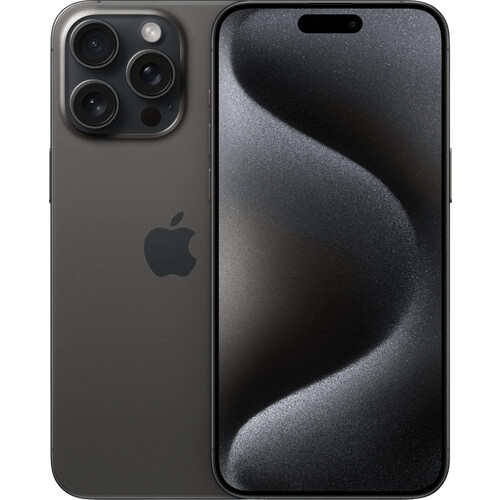 Refurbished iPhone 15 Pro Max 256GB Black Titanium (Zo goed als nieuw) Tweedehands