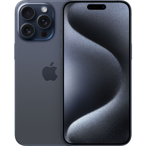 Apple iPhone 15 Pro Max - Refurbished - 256GB - Blauw Titanium Tweedehands