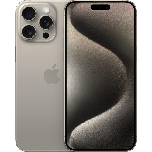 Refurbished iPhone 15 Pro Max 256GB Natural Titanium (Zo goed als nieuw) Tweedehands