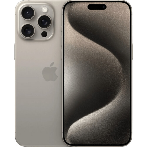 Refurbished iPhone 15 Pro Max 256GB Natural Titanium (Zo goed als nieuw) Tweedehands