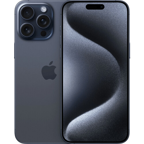 Refurbished iPhone 15 Pro Max 512GB Blue Titanium (Zichtbaar gebruikt) Tweedehands