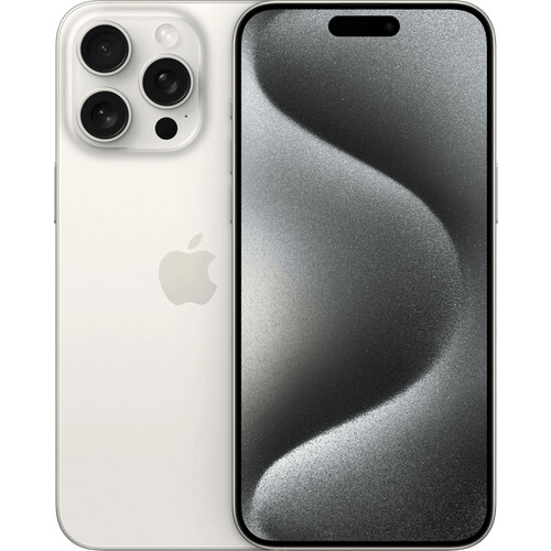 Refurbished iPhone 15 Pro Max 512GB White Titanium (Zo goed als nieuw) Tweedehands