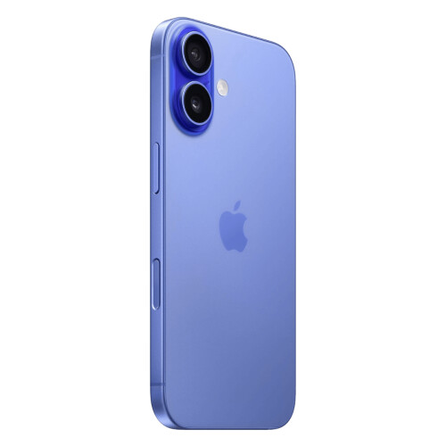 Refurbished iPhone 16 128 GB Blauw Als nieuw + Nieuwe batterij Tweedehands