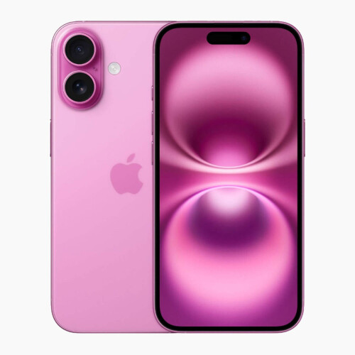 Refurbished iPhone 16 128 GB Roze Als nieuw Tweedehands
