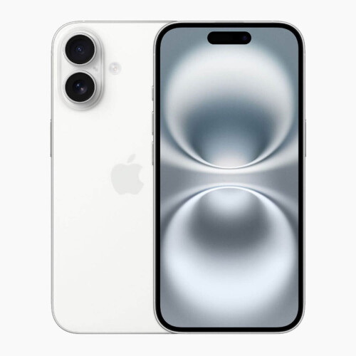Refurbished iPhone 16 128 GB Wit Licht gebruikt Tweedehands