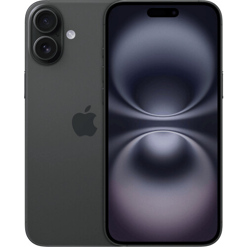 Refurbished iPhone 16 128GB Zwart (Zo goed als nieuw) Tweedehands