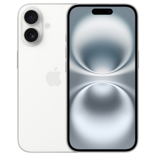 Refurbished iPhone 16 256 GB Wit Als nieuw