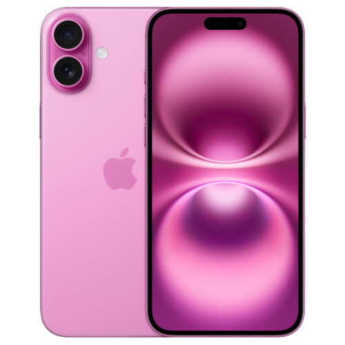 Refurbished iPhone 16 Plus 128 GB Roze Als nieuw