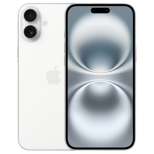 Refurbished iPhone 16 Plus 128 GB Wit Gebruikt Tweedehands