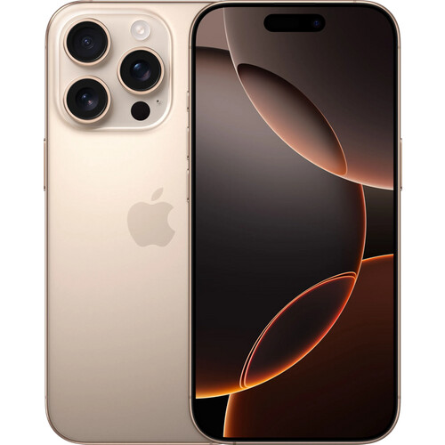Refurbished iPhone 16 Pro 128GB Desert Titanium (Zo goed als nieuw) Tweedehands