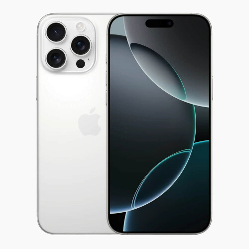 Refurbished iPhone 16 Pro Max 256 GB Wit Als nieuw