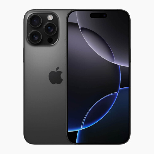 Refurbished iPhone 16 Pro Max 256 GB Zwart Als nieuw