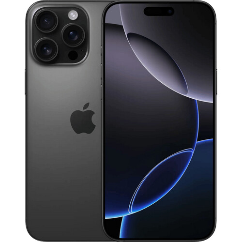 Refurbished iPhone 16 Pro Max 256GB Black Titanium (Licht gebruikt) Tweedehands