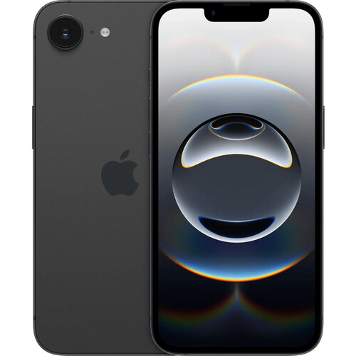 Refurbished iPhone 16e 128GB Zwart (Zo goed als nieuw)