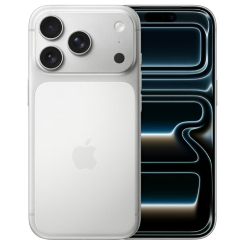 Refurbished iPhone 17 Pro 256GB Zilver Als nieuw + Nieuwe batterij Tweedehands