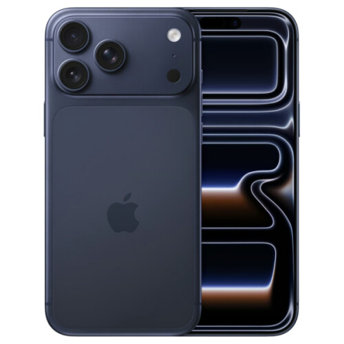 Refurbished iPhone 17 Pro Max 512GB Blauw Als nieuw + Nieuwe batterij Tweedehands