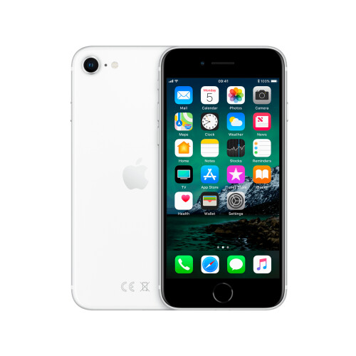 Refurbished iPhone SE 2020 128 GB Wit Gebruikt Tweedehands