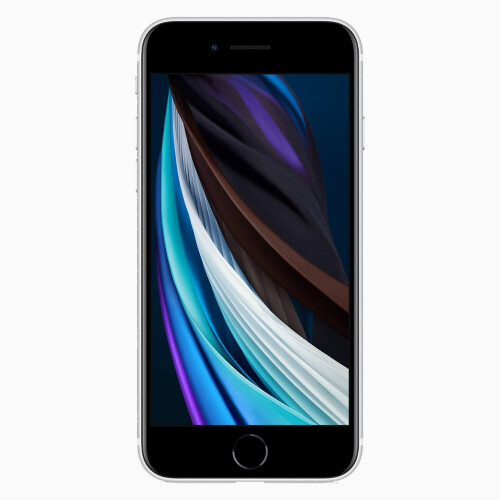 Refurbished iPhone SE 2020 128 GB Wit Licht gebruikt Tweedehands