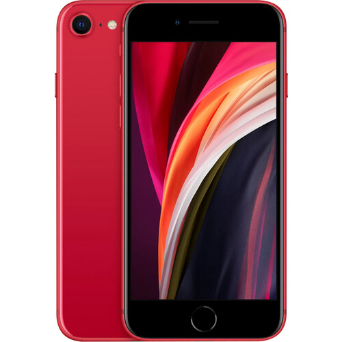 Refurbished iPhone SE 2020 128GB Rood (Zo goed als nieuw) Tweedehands