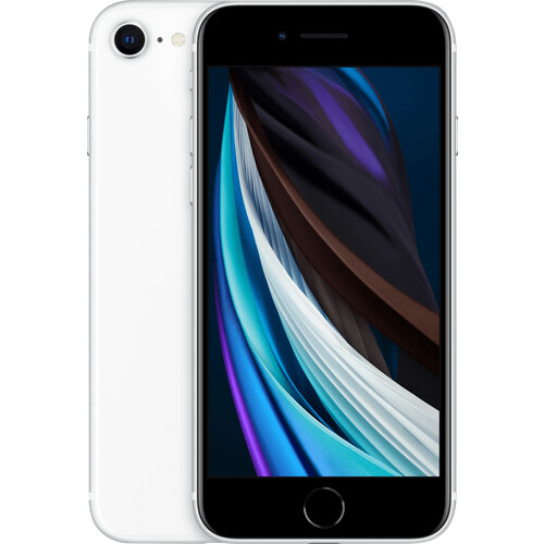 Refurbished iPhone SE (2020) 128GB Wit (Zichtbaar gebruikt) Tweedehands