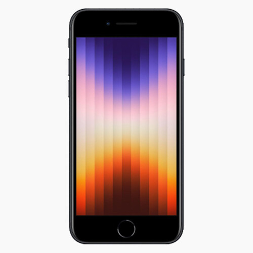 Refurbished iPhone SE 2022 128 GB Zwart Als nieuw