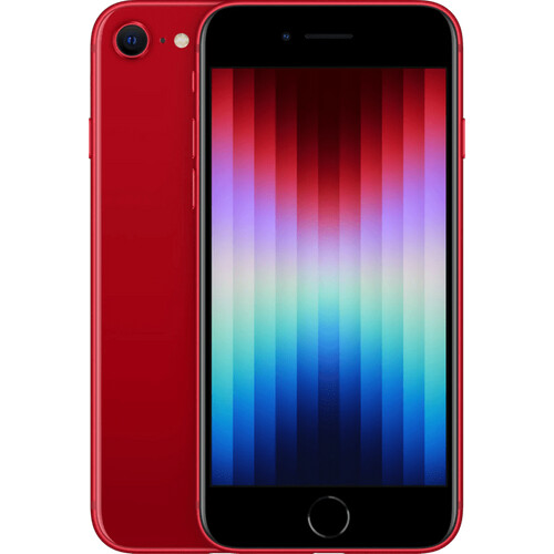 Refurbished iPhone SE 2022 128GB Rood (Licht gebruikt) Tweedehands