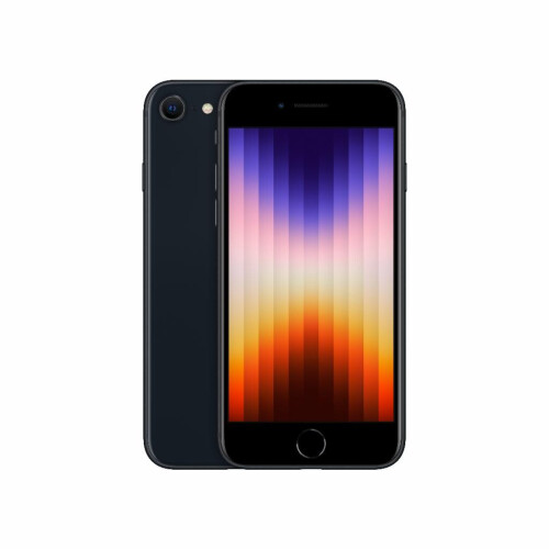 Refurbished iPhone SE 2022 64 GB Zwart Licht gebruikt Tweedehands