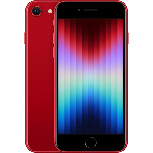 Refurbished iPhone SE 2022 64GB Rood (Zo goed als nieuw) Tweedehands