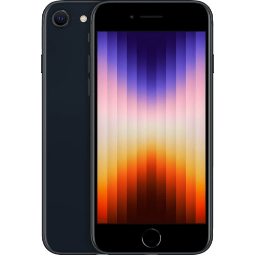 Refurbished iPhone SE 2022 64GB Zwart (Licht gebruikt) Tweedehands