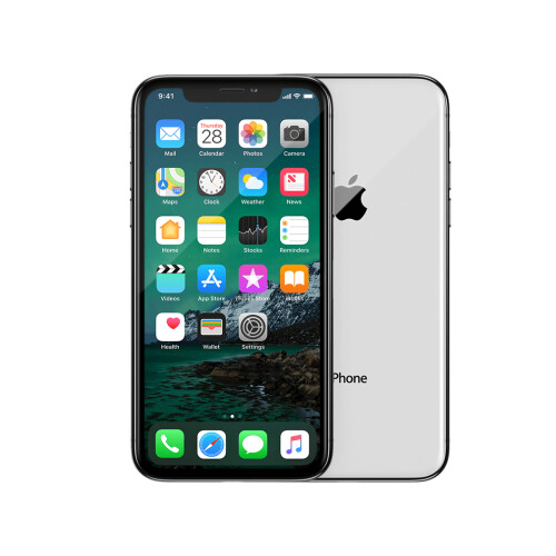 Refurbished iPhone X 256 GB Zilver Zichtbaar gebruikt Tweedehands