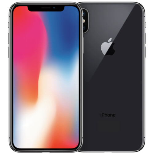 Refurbished iPhone X 64 GB Space Gray Gebruikt
