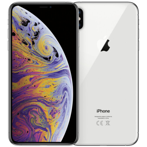 Refurbished iPhone XS Max 64 gb Zilver Als nieuw
