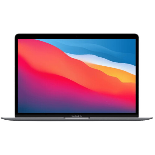 Refurbished MacBook Air 13 inch M1 8 GB / 128 GB Space Gray Licht gebruikt Tweedehands