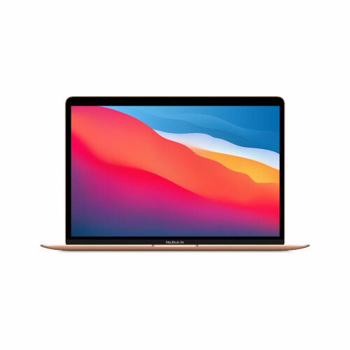 Refurbished MacBook Air 13 inch M1 8 GB / 512 GB (AZERTY/FRANS) Goud Gebruikt