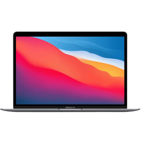 Refurbished MacBook Air 13 inch M1 8 Space Gray Licht gebruikt