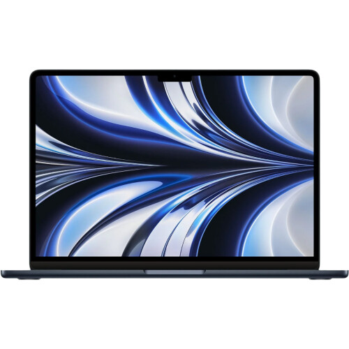 Refurbished MacBook Air 13 inch M2 8 Zwart Als nieuw