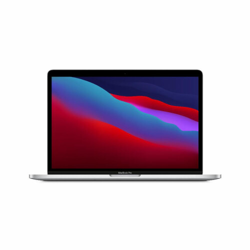 Refurbished MacBook Pro 13 inch Touchbar M1 8 GB / 256 GB Zilver Licht gebruikt