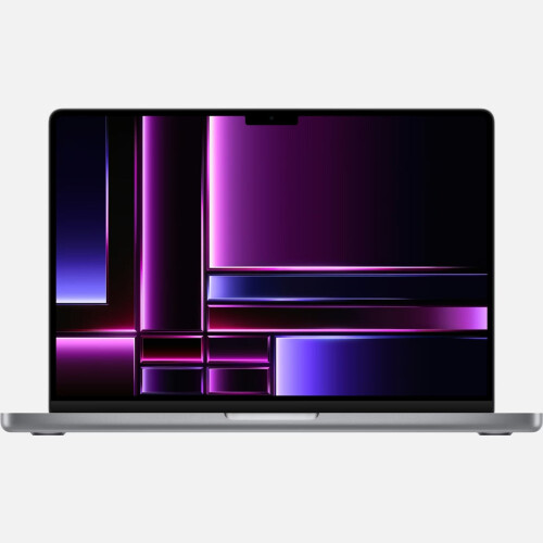Refurbished MacBook Pro 14 inch M2 Pro 16 GB / 512 GB Space Gray Licht gebruikt