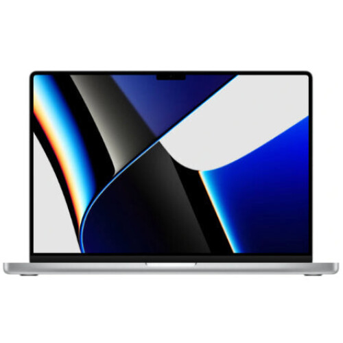 Refurbished MacBook Pro 16 inch M1 Pro 10 Zilver Licht gebruikt Tweedehands