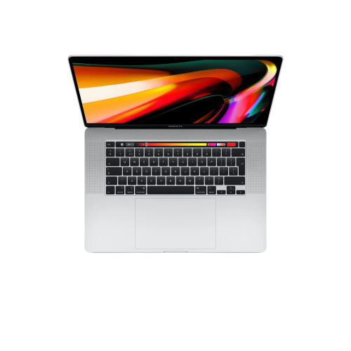 Refurbished MacBook Pro 16 inch Touchbar i7 2.6 1 TB Zilver 16 GB Tweedehands