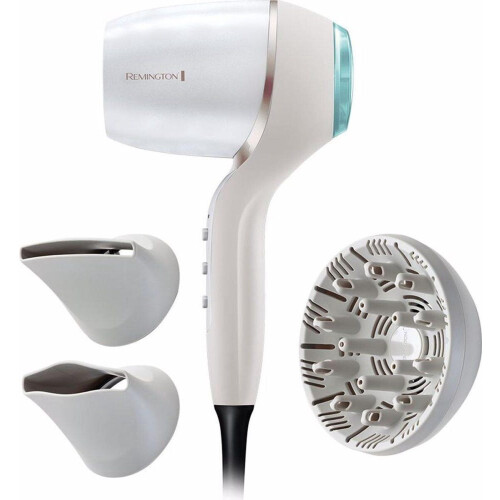 Remington Hydraluxe Pro Föhn EC9001 - Digitale motor 2200 W - Hydracare sensor - Wit