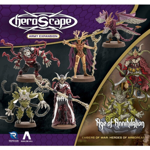 Renegade Game Studios Heroscape - Age of Annihilation - Heroes of Aboreas Army Expansion