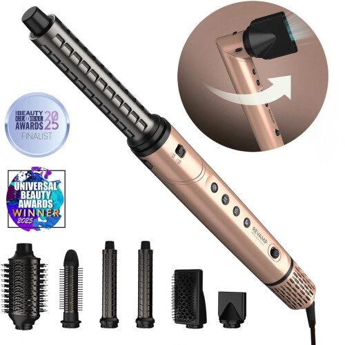Revamp DR2850 - 7 in 1 Fohnborstel - Airstyler met 6 opzetstukken - Goud