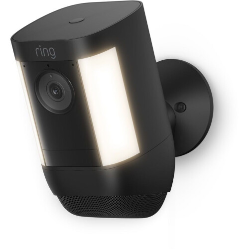 Ring Spotlight Cam Pro - Batterijcamera - 2K Beeld - Bewegingsdetectie - IP65