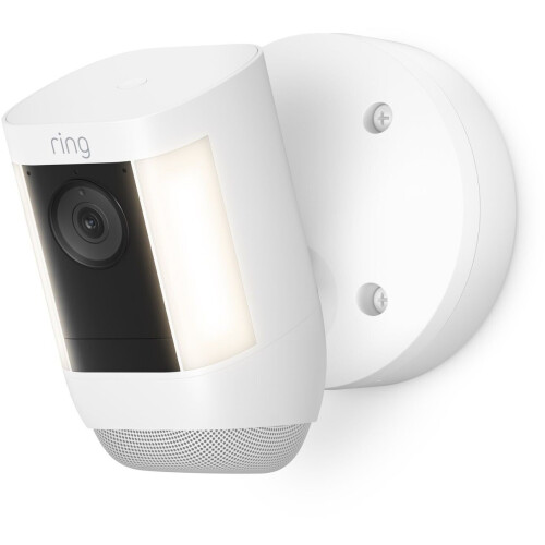 Ring Spotlight Cam Pro Wired - Bedrade camera - 2K-video - Wit Tweedehands