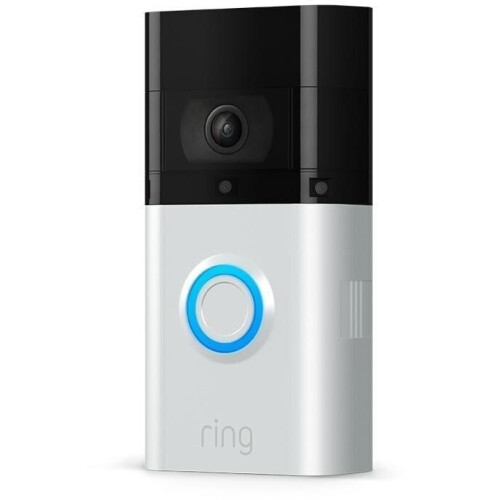 Ring Video Doorbell 3 Plus - Videodeurbel - 1536p HD - Zilver/Zwart Tweedehands
