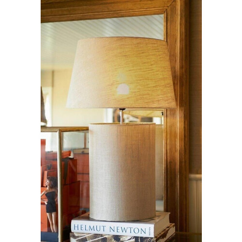 Riviera Maison Manhattan Club Lobby - Tafellamp - Luchtig linnen - Creme Tweedehands