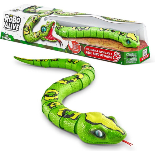 Robo Alive - King Python - Realistisch bewegend reptiel 80 cm