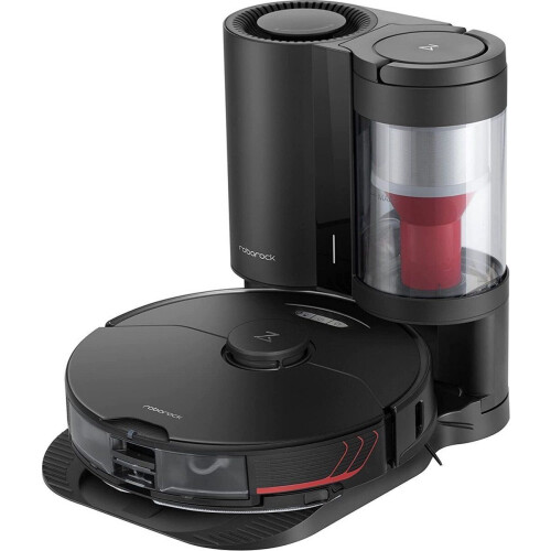 Roborock S7 MaxV+ - Robotstofzuiger - VibraRise dweiltechnologie - Zwart Tweedehands