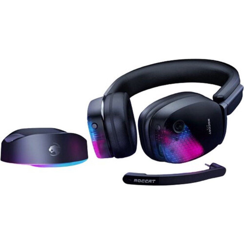 Roccat Syn Max Air - Gaming Headset - Draadloos 3D Audio - Inclusief Oplaadstation Tweedehands